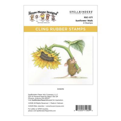 Spellbinders Sunflower Walk Stempel
