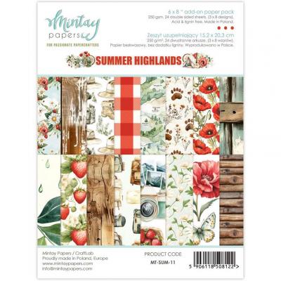 Mintay Papers Summer Highlands - Add-On Paper Pad