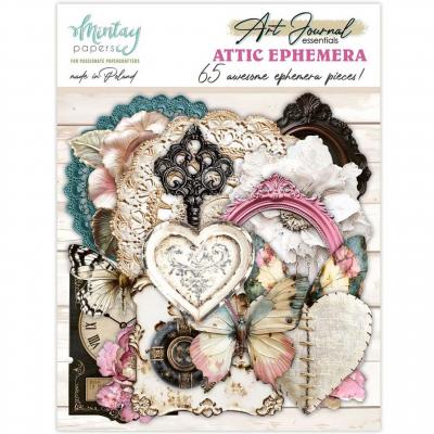 Mintay Art Journal - Ephemera Pack Attic