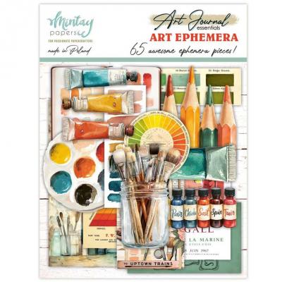 Mintay Art Journal - Ephemera Pack Art