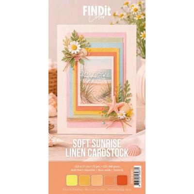 Find It Linen Cardstock - Soft Sunrise
