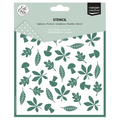 Vaessen Creative Carla Creates Stencil - Leaves