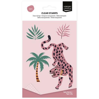 Vaessen Creative Stempel - Tiger Lilly