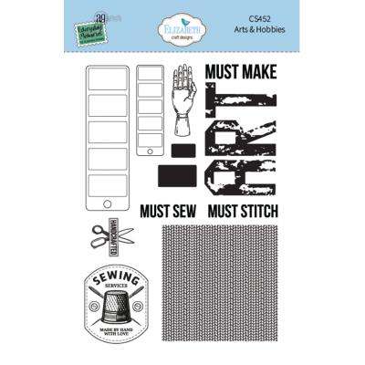 Elizabeth Craft Designs Rest & Relaxation Stempel - Arts & Hobbies