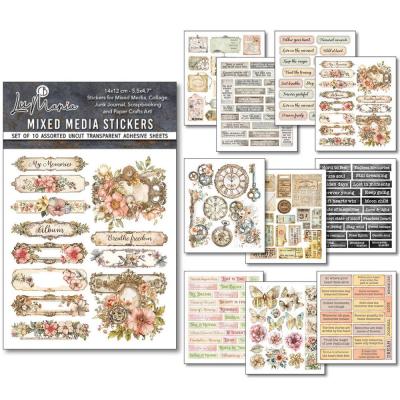 Ciao Bella Lost In Time - Mixed Media Stickers
