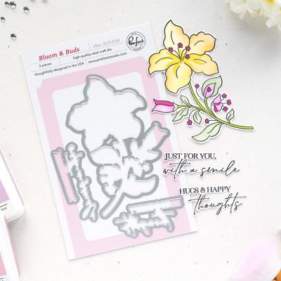 Pinkfresh Studio Sunlit Manor Die - Bloom & Buds