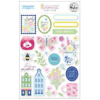 Pinkfresh Studio Crafted Moments - Puffy Stickers