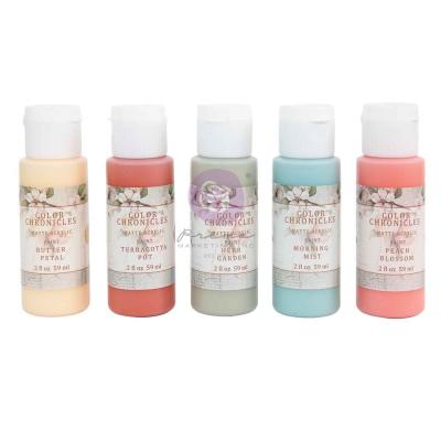 Prima Marketing Homegrown - Acrylic Paint Pack Color Chronicles