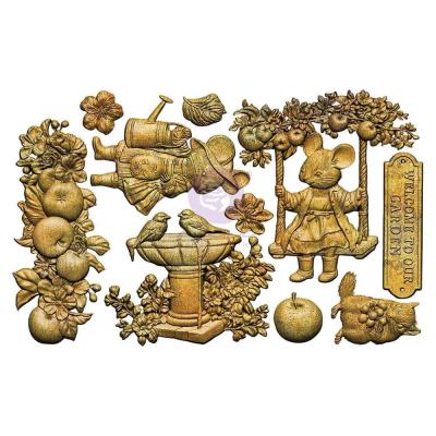 Prima Marketing Homegrown Decor Moulds - Sweet Garden