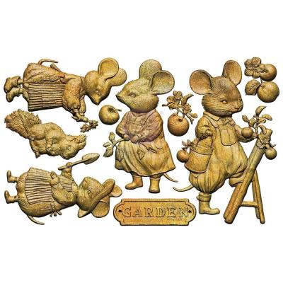 Prima Marketing Homegrown Decor Moulds - Tiny Gardeners