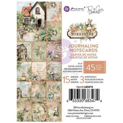 Prima Marketing Homegrown - Journaling Cards
