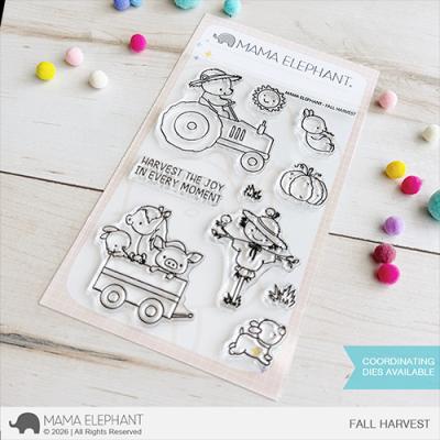 Mama Elephant Stempel - Fall Harvest