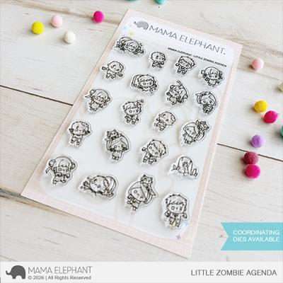 Mama Elephant Stempel - Little Zombie Agenda