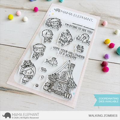 Mama Elephant Stempel - Walking Zombies