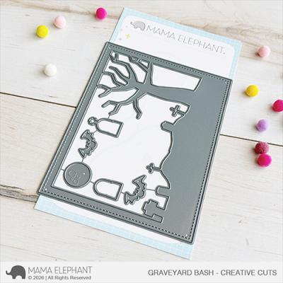 Mama Elephant Creative Cuts - Graveyard Bash