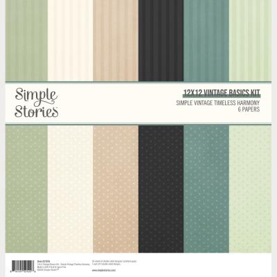 Simple Stories Simple Vintage Timeless Harmony - Vintage Basics Kit