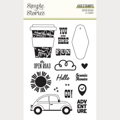 Simple Stories Open Road Stempel