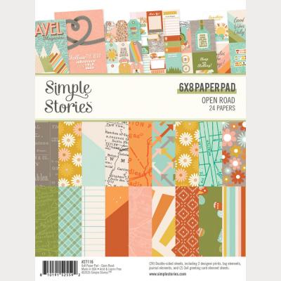 Simple Stories Open Road - Paper Pad