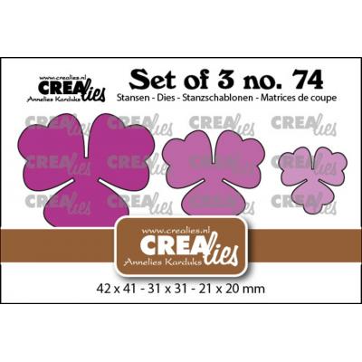 Crealies Cutting Dies - Flowers 30