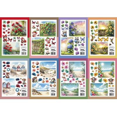 Crealies Cutting Sheets - Summer Set