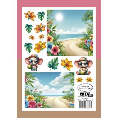 Crealies Cutting Sheets - Summer H