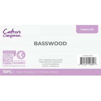 Crafter's Companion Hug Tokens Basswood