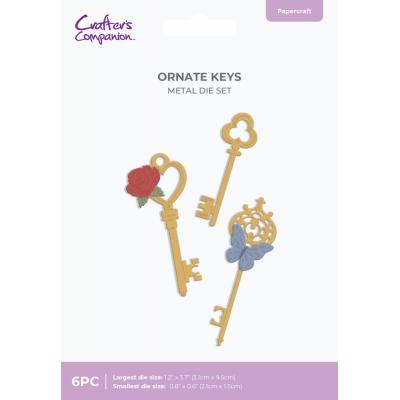 Crafter's Companion Tales Of Wonderland Dies - Ornate Keys