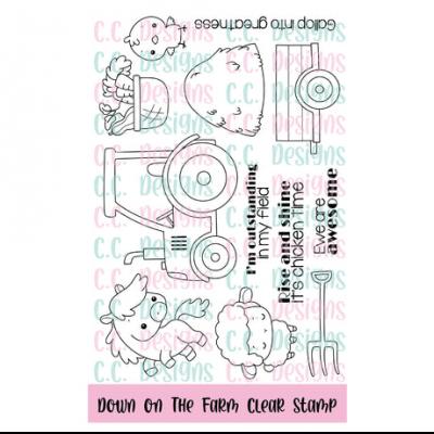C.C. Designs Stempel - Down On The Farm