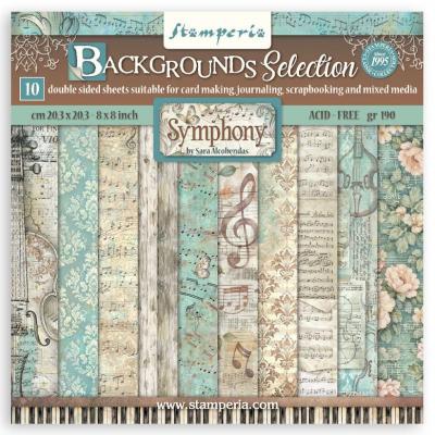 Stamperia Symphony - Background Selection