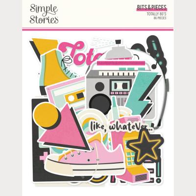 Simple Stories Totally 80's - Bits & Pieces