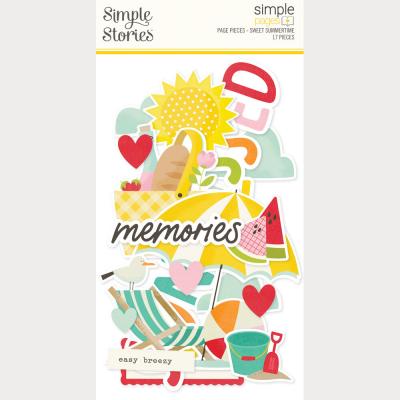 Simple Stories Sweet Summertime - Simple Pages Pieces
