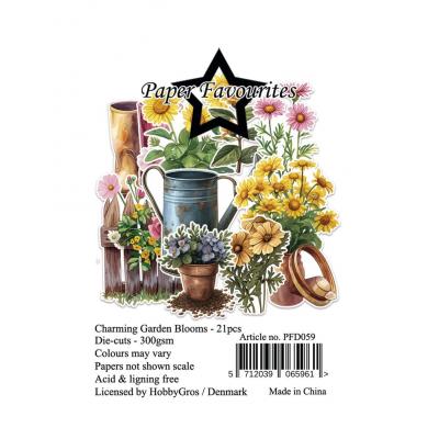 Paper Favourites Die-Cuts - Charming Garden Blooms
