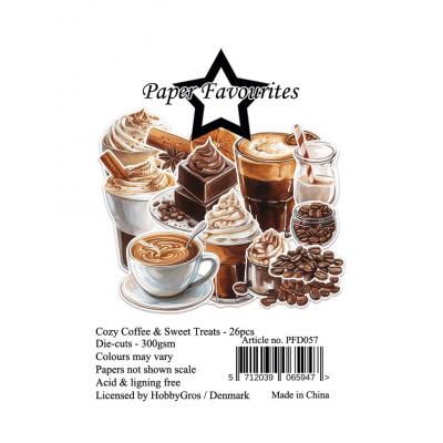 Paper Favourites Die-Cuts - Cozy Coffee & Sweet Treats