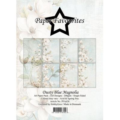 Paper Favourites Paper Pack - Dusty Blue Magnolia