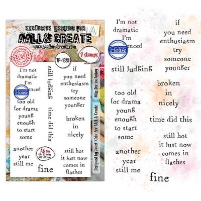 Aall and Create Dee Unfiltered Stempel - Miss Dee On Aging