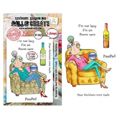 Aall and Create Dee Unfiltered Stempel - Pour Decisions