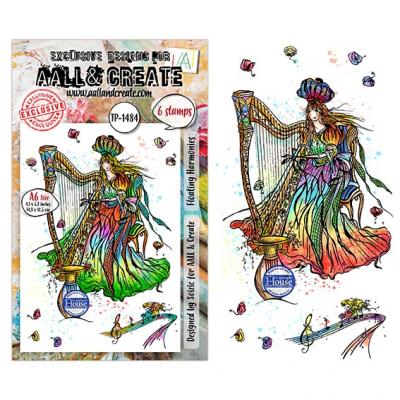 Aall and Create Carried Dreams Stempel - Floating Harmonies