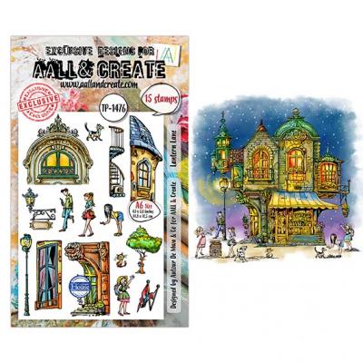 Aall and Create Dreamtropolis Stempel - Lantern Lane