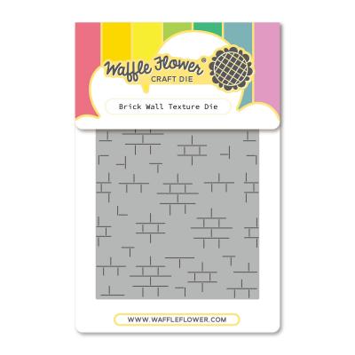 Waffle Flower Dies - Brick Wall Texture