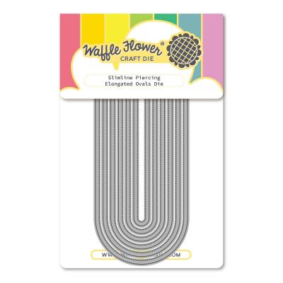 Waffle Flower Slimline Piercing Dies - Elongated Ovals