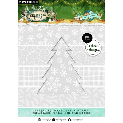 StudioLight Christmas Forest - Background Vellum Paper Pad