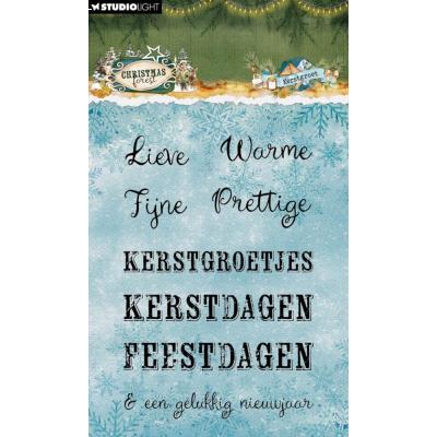 Christmas Forest Stempel - Kerstgroet (NL)