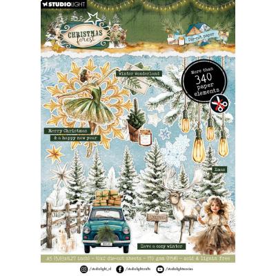 StudioLight Christmas Forest - Die-Cut Paper Elements