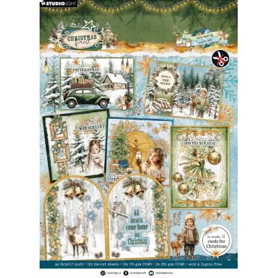 StudioLight Christmas Forest - Card Making Paper Pad