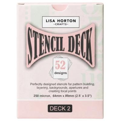 Lisa Horton Crafts The Stencil Deck Volume 2