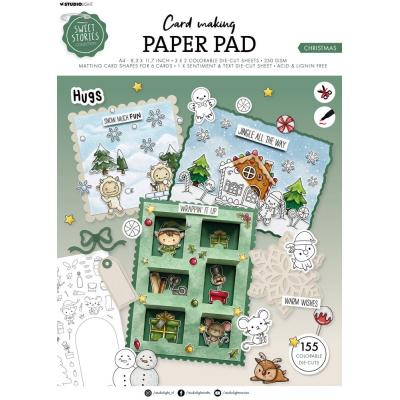 StudioLight Sweet Stories - Card Making Pad Christmas