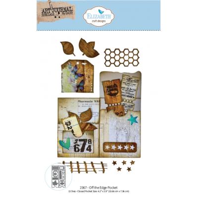 Elizabeth Craft Designs Beautifully Worn Die - Off The Edge Pocket