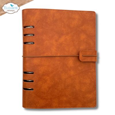 Elizabeth Craft Designs Rest & Relaxation Memory Binder Rusty Brown