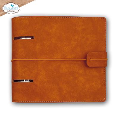 Elizabeth Craft Designs Rest & Relaxation Memory Binder Square Page Rusty