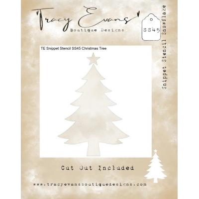 Tracy Evans Stencil - Christmas Tree